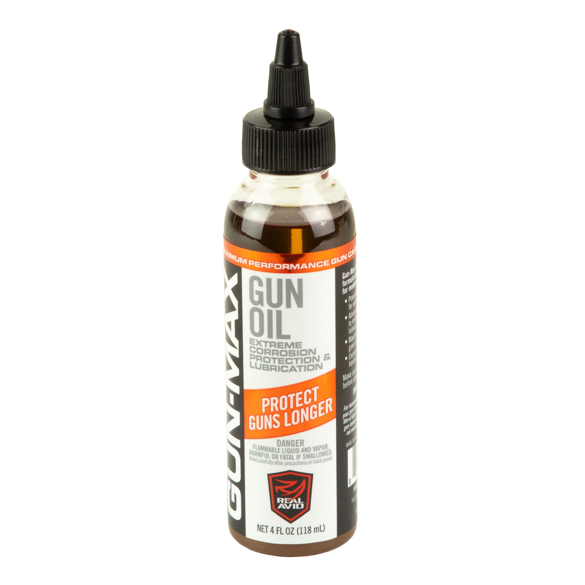 Real Avid Gun Max 4oz CLP - All-in-One Gun Cleaning, Lubricating & Protecting Solution