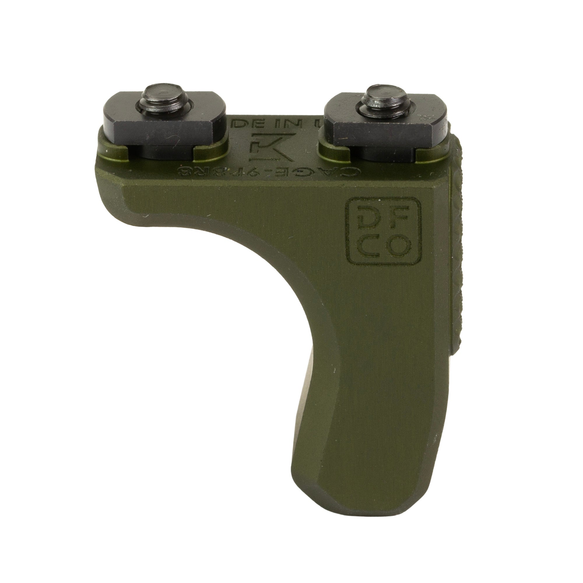 Die Free Co Full Stop Hand Stop and Foregrip in Olive Drab Green - Model FS-M-ODG