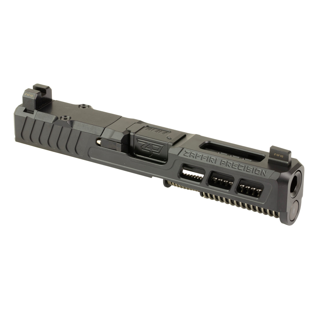 Zaffiri Precision ZPS.3 Single Billet 17-4 Stainless Steel Slide for Glock 19 G5 in Black