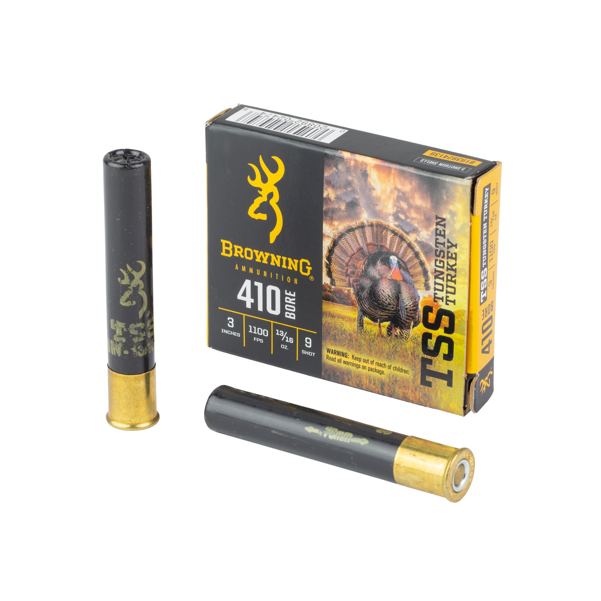 Winchester Ammunition TSS Tungsten Turkey 410 Bore #9 Shot - 13/16 oz, 20 Rounds per Box