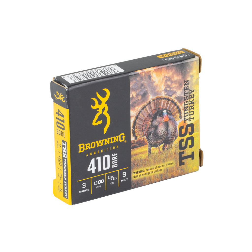 Winchester Ammunition TSS Tungsten Turkey 410 Bore #9 Shot - 13/16 oz, 20 Rounds per Box