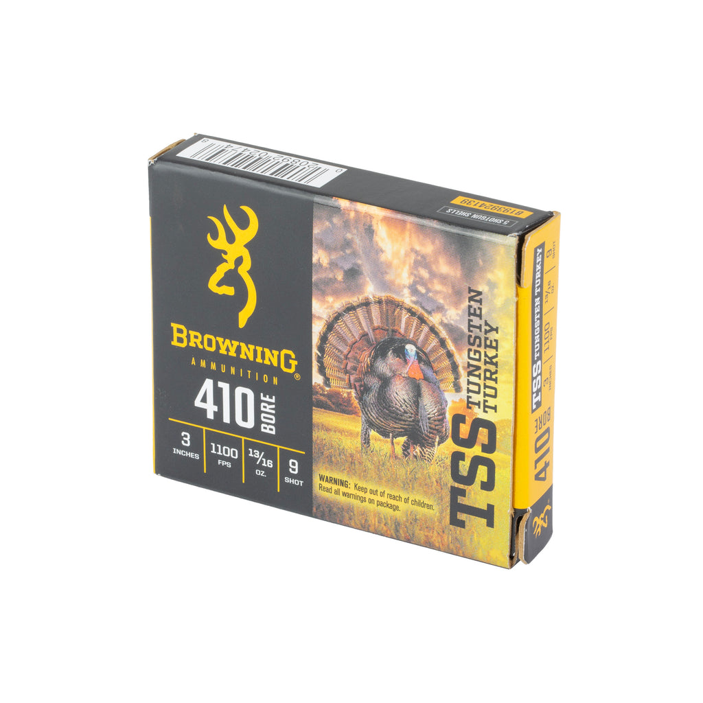 Winchester Ammunition TSS Tungsten Turkey 410 Bore #9 Shot - 13/16 oz, 20 Rounds per Box