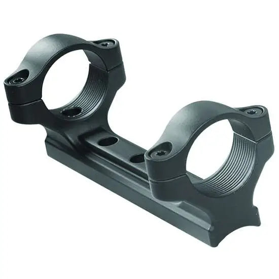 CVA Dead-On One-Piece Ring and Base Combo for CVA Rifles - Medium Height, Black Aluminum