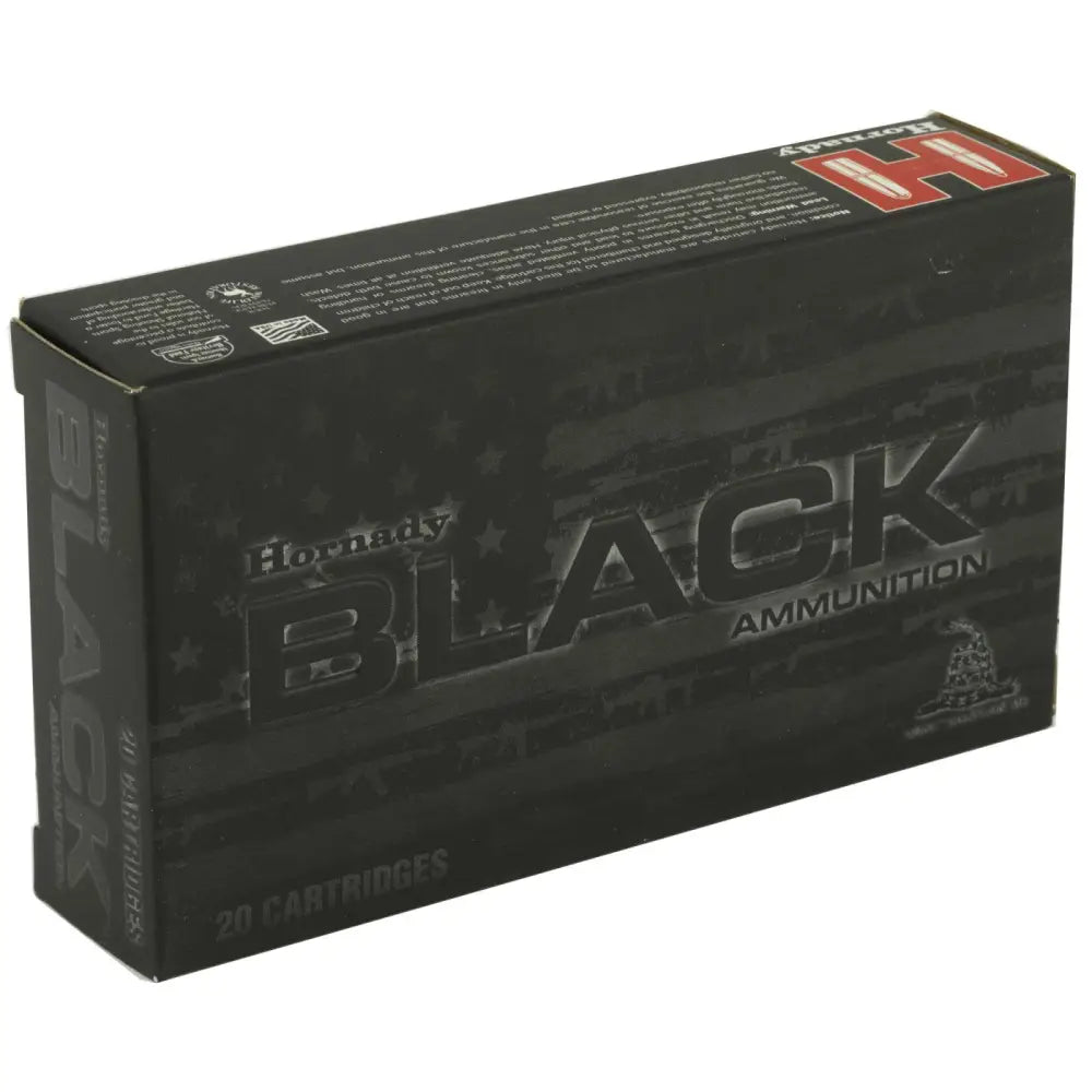 Hornady Black 6.8mm SPC 110-Grain V-Max Hunting Ammo - 20 Round Box
