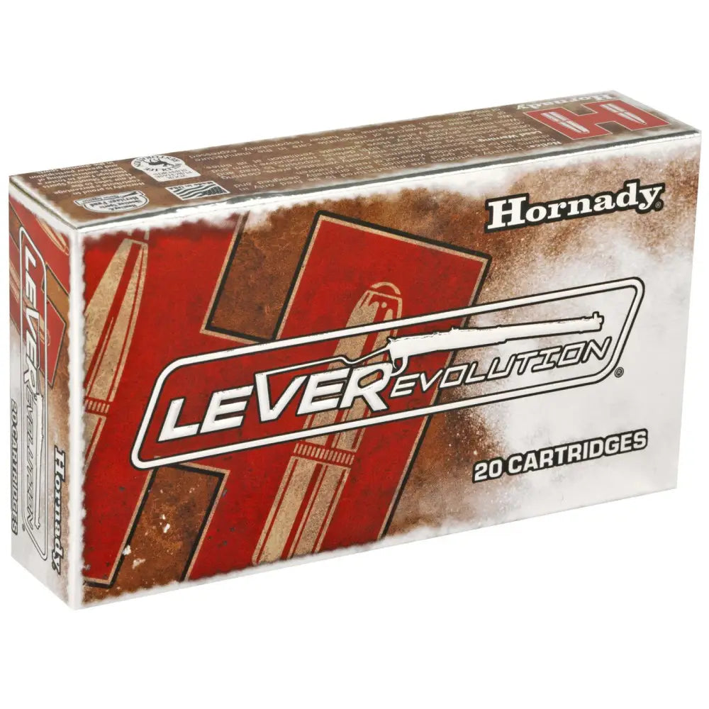 Hornady LeverRevolution .25-35 Winchester 110-Grain Flex Tip Expanding (FTX) Ammunition – 20 Rounds per Box