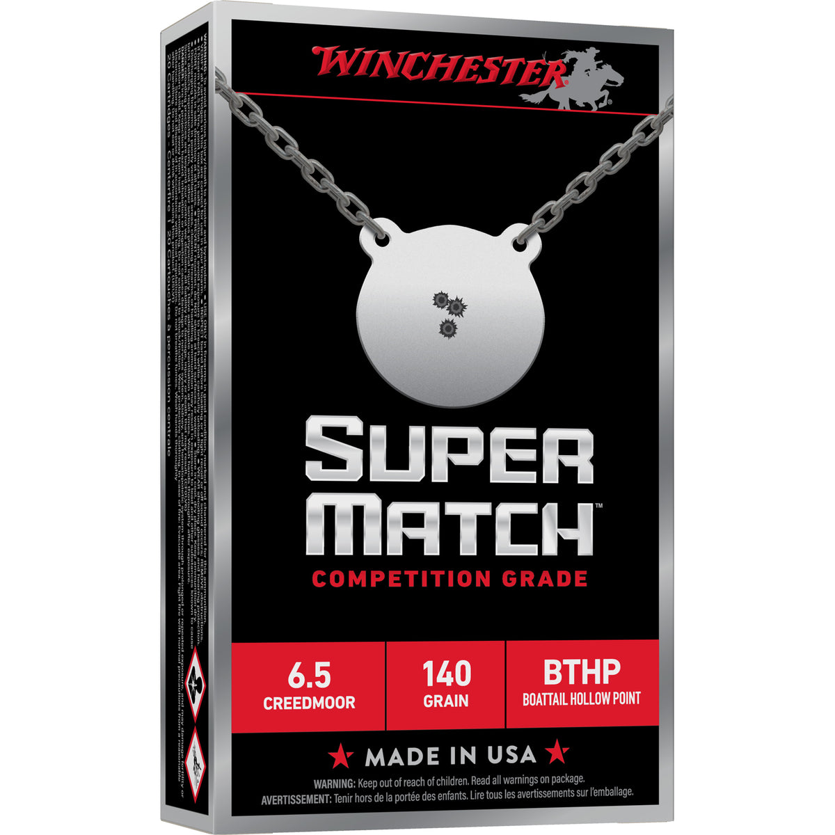 WIN SPR MTCH 6.5CM 140GR BTHP 20/200