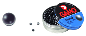 Gamo 177 Lead Roundball Bb's 8.2 Grains 250PK Tin