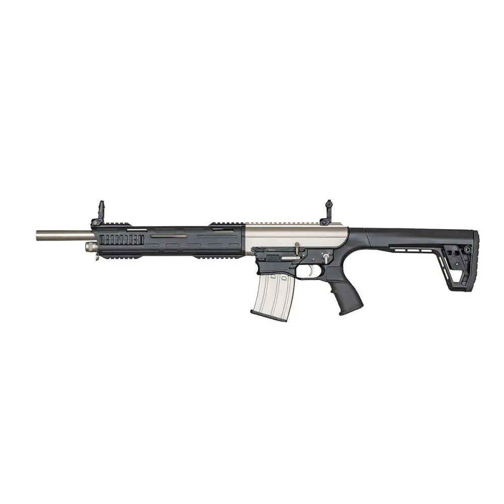 Sds Arms SDS Tokarev TAR 12MP Semi-Auto 12 Gauge Shotgun with Nickel Finish and 18.5-Inch Barrel