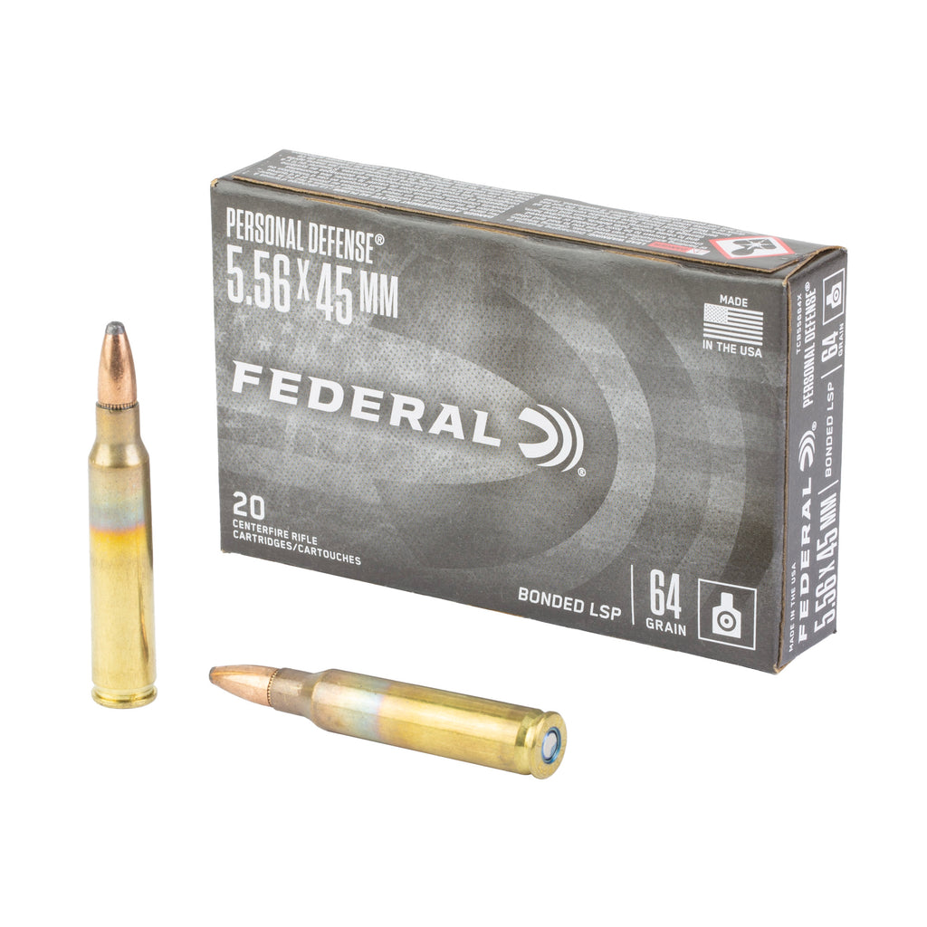 FED TAC BONDED 5.56 NATO 64GR 20/500