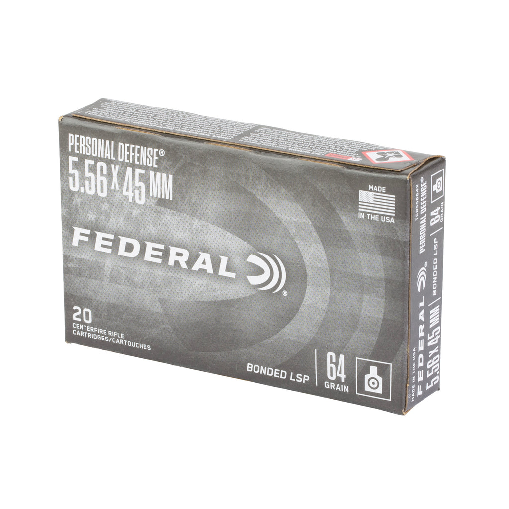 FED TAC BONDED 5.56 NATO 64GR 20/500