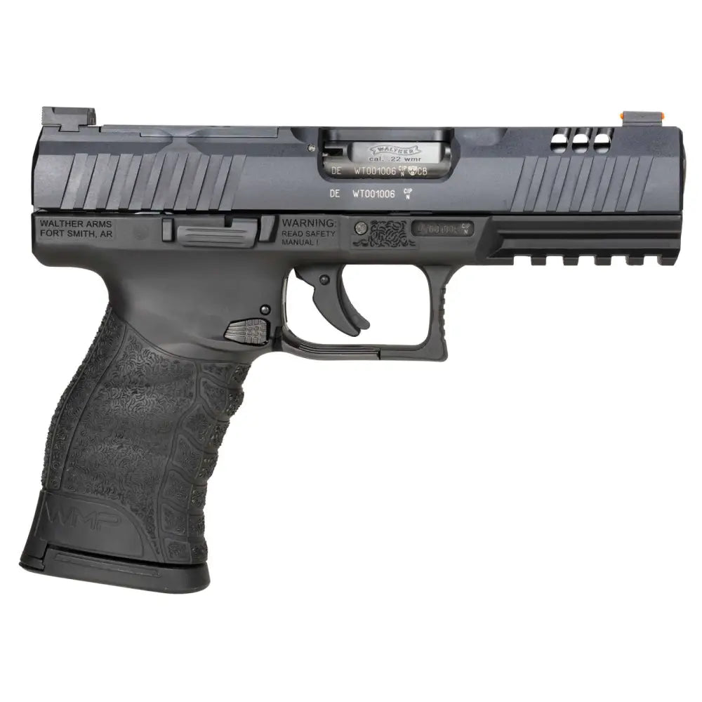 Walther WMP 22WMR PSTL 4.3-Inch Optic Ready Pistol with 2 Magazines