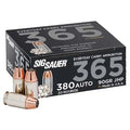SIG Sauer V-Crown 365 .380 ACP 90-Grain Jacketed Hollow Point Ammunition, 20 Rounds per Box