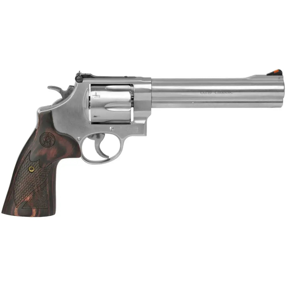 Smith & Wesson 629 Deluxe STS 44 Magnum Revolver with 6.5-Inch Barrel and Wood Grips