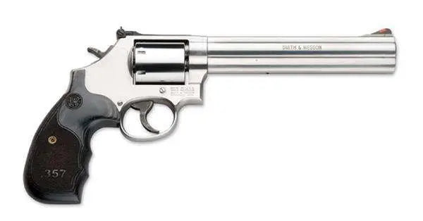 Smith & Wesson 686 Plus 3-5-7 Magnum Series Revolver, .357 Mag, 7-Inch Barrel, Satin Stainless Finish