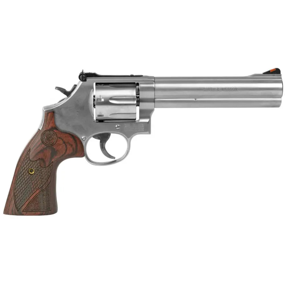 Smith & Wesson 686 Plus Deluxe Stainless Steel Revolver with 6-Inch Barrel in .357 Magnum