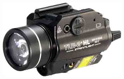 Streamlight Tlr-2 Hl, Tac Light, With Laser, C4 LED 1000 Lumens, Strobe, Red Laser, Laser Sight, Black