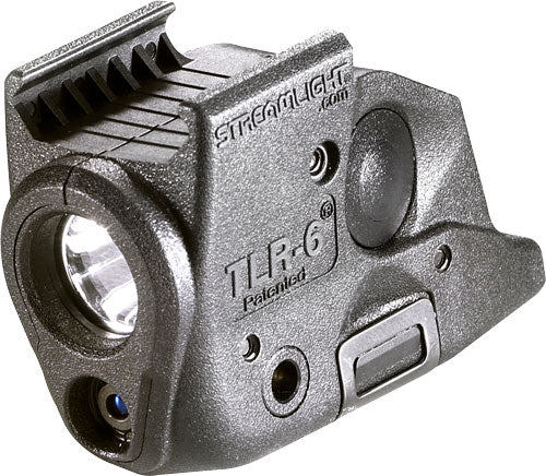 Streamlight Tlr-6, Tac Light With Laser, Springfield Xd With Rail, White LED And Red Laser, 100 Lumens, Includes 2