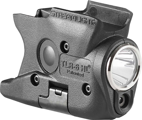 Streamlight Tlr-6 Hl, Tac Light With Red Laser, For S&w Shield 9 Round Box, 300 Lumens, Matte Finish, Black