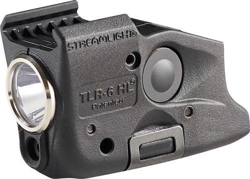 Streamlight Tlr-6 Hl, Tac Light With Red Laser, Fits Glock 17,19,23,22, 300 Lumens, Matte Finish, Black, Includes