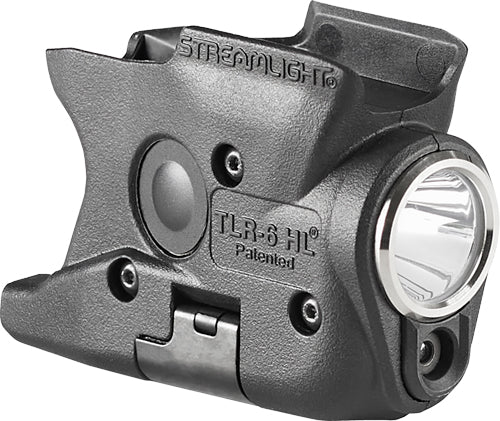 Streamlight Tlr-6 Hl, Tac Light With Green Laser, For S&w Shield 9 Round Box, 300 Lumens, Matte Finish, Black