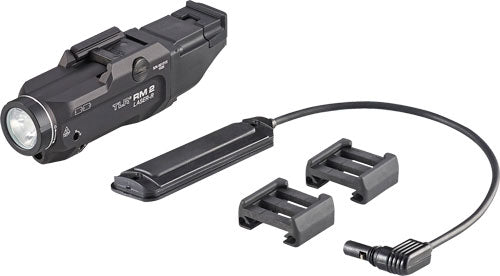 Streamlight Tlr Rm 2 Laser, Tac Light With Laser, 1,000 Lumens, Black, Includes Tail Cap Switch, Remote Pressure
