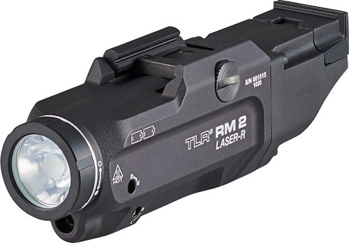 Streamlight Tlr Rm 2 Laser, Tac Light With Laser, 1,000 Lumens, Black, Includes Key Kit