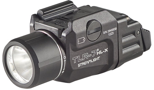 Streamlight Tlr-7 Hl-X Usb, 1000 Lumens, 1 Hour Runtime, Multi-Fuel, Anodized Finish, Black, Includes High And Low
