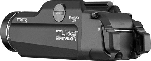 Streamlight Tlr-9 Flex, Black Finish, 1000 Lumens, 1.5 Hour Runtime, Comes With High And Low Switch And (2) CR123A