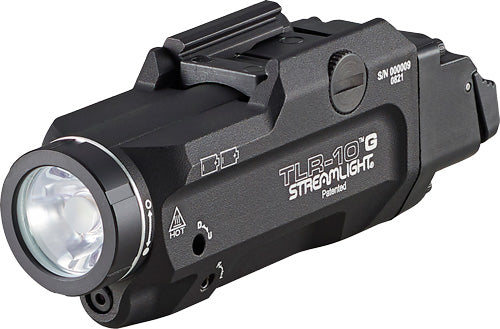 Streamlight Streamlight Tlr-10 G Flex, Weaponlight, White LED With Green Laser, 1000 Lumens, Anodized Finish