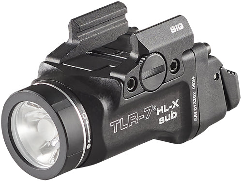 Streamlight Tlr-7 Hl-X Sub, Weaponlight, Fits Sig P365XL, 1,000 Lumens With Sl-B9 Battery, 30 Minute Run Time