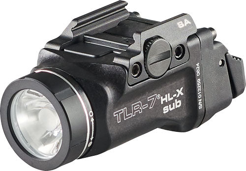 Streamlight Tlr-7 Hl-X Sub, Weaponlight, Fits Springfield Hellcat, 1,000 Lumens With Sl-B9 Battery, 30 Minute Run