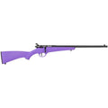 Savage Rascal .22LR Youth Bolt Action Rifle with Purple Synthetic Stock and AccuTrigger