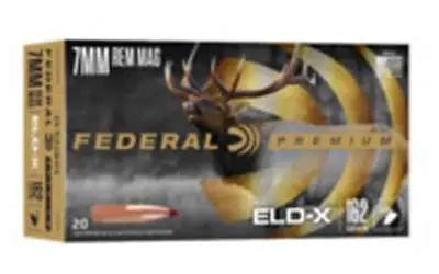Federal .270 Winchester 145 Grain ELD-X Ammo – 20 Rounds per Box, 10 Boxes per Case