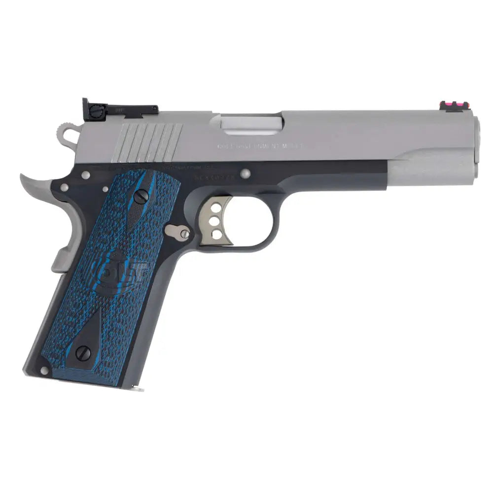 Colt Mfg 1911 Gold Cup .45 ACP 5-Inch Two Tone Stainless Steel Frame and Slide