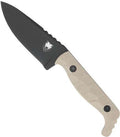 Cobratec Knives King Pin Tan 4-inch Fixed Blade Knife