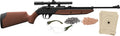 Crosman 760 Pumpmaster Rifle BB/177 With 4X Scope Glasses Ammo
