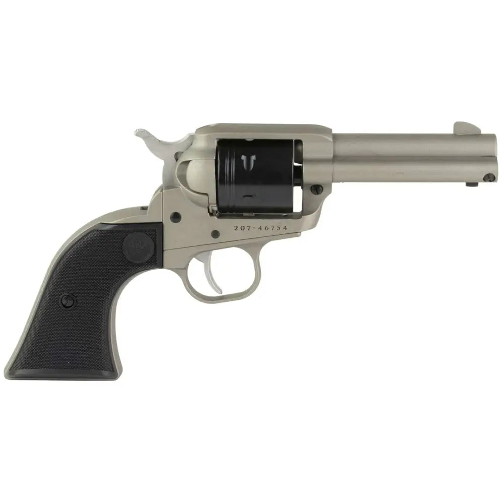 Ruger Wrangler .22LR Revolver with Silver Cerakote Finish and 3.75-Inch Barrel