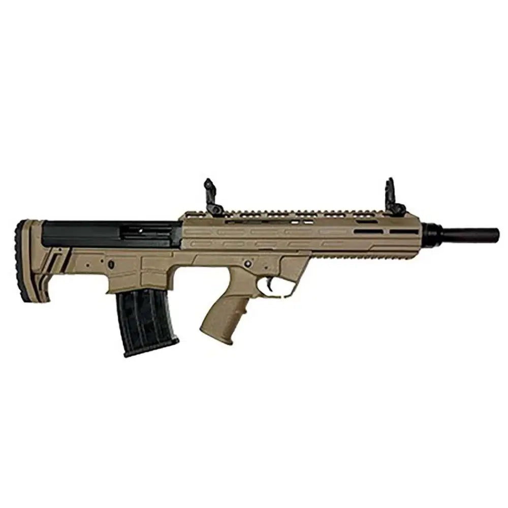 SDS Arms 12 Gauge Semi-Auto Bullpup Shotgun with Flat Dark Earth Finish and 18.5-Inch Barrel - Part #21000128