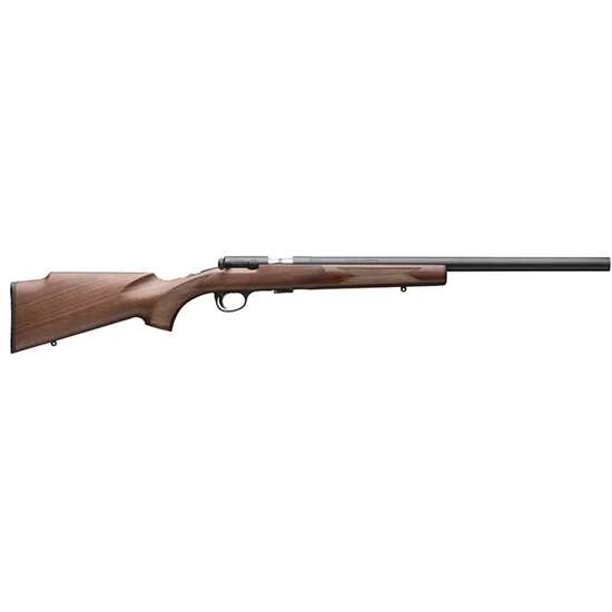 Browning Target SR 22 LR Bolt-Action Rifle with Satin Walnut Stock and Heavy Bull Barrel