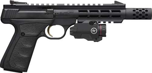 Browning Buck Mark Field/Target Vision .22LR Semi-Auto Pistol with Crimson Trace Laser and Picatinny Rail
