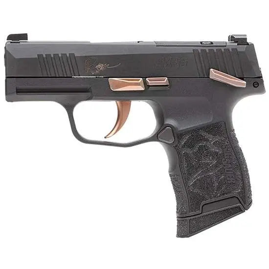 Sig Sauer P365 .380 Auto Rose Edition Sub-Compact Pistol with Optics Ready Slide and Steel Magazines