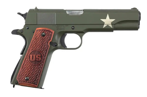 Auto Ordnance Tanker Series 1911 .45 ACP Pistol with OD Green Cerakote Finish