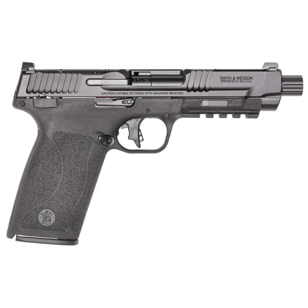 Smith & Wesson M&P 5.7 Optics Ready Pistol with Threaded Barrel and 22-Round Capacity