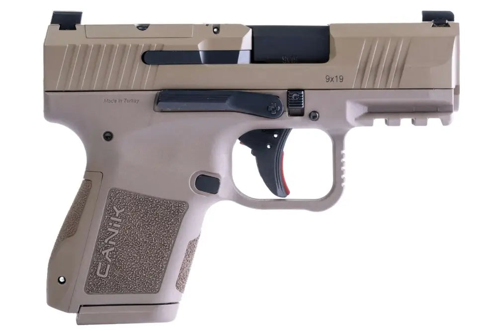 Canik Century Mete MC9 FDE 9mm Micro Compact Pistol with 2 Magazines and Holster