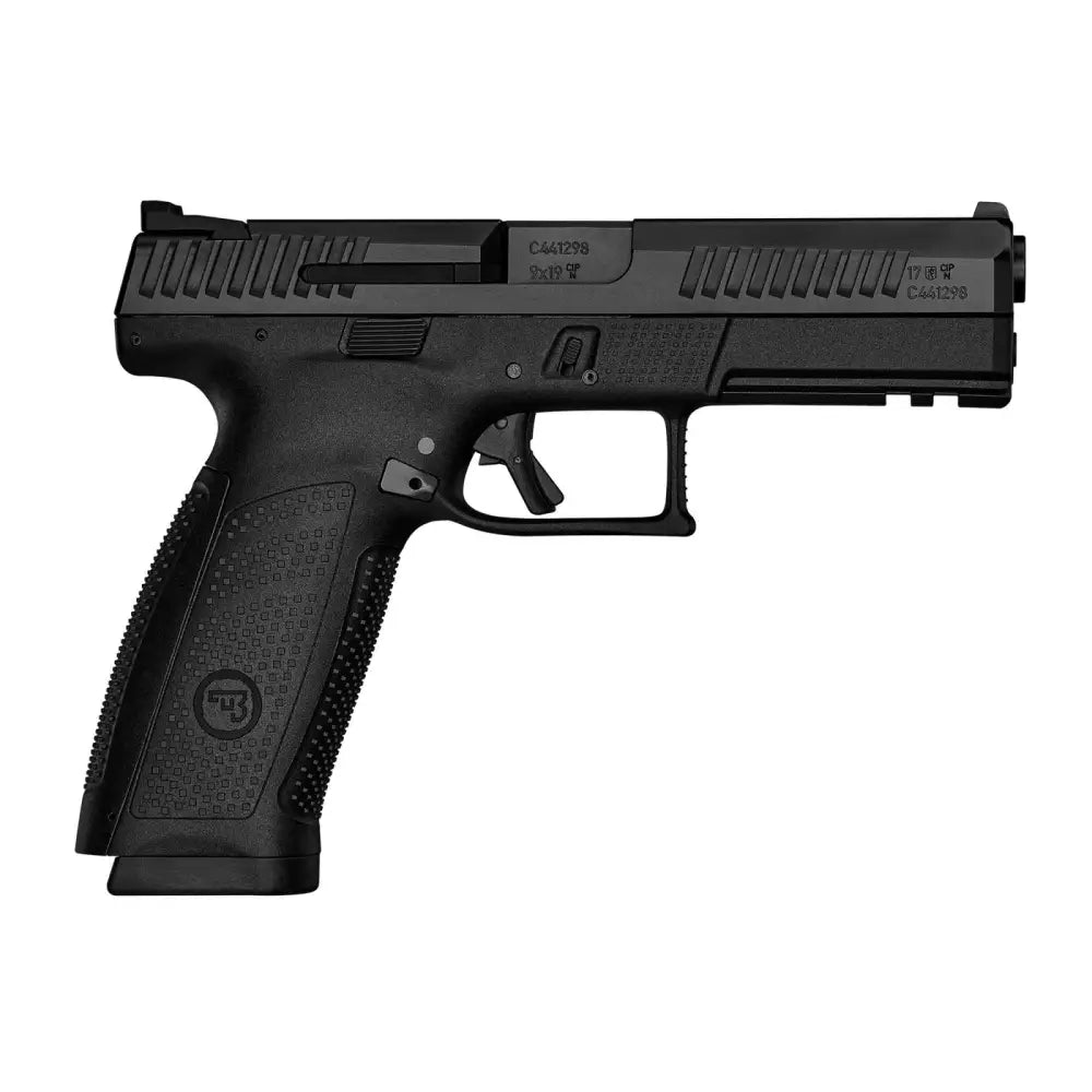 CZ P-10F Optics Ready 9mm Full-Size Pistol with Fixed Sights and Interchangeable Grip