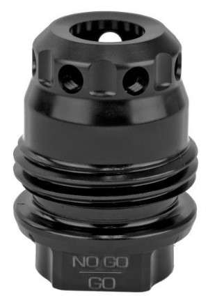 Rugged Suppressors M2 Brake 1/2x28 Thread - Lightweight Black Nitride Finish