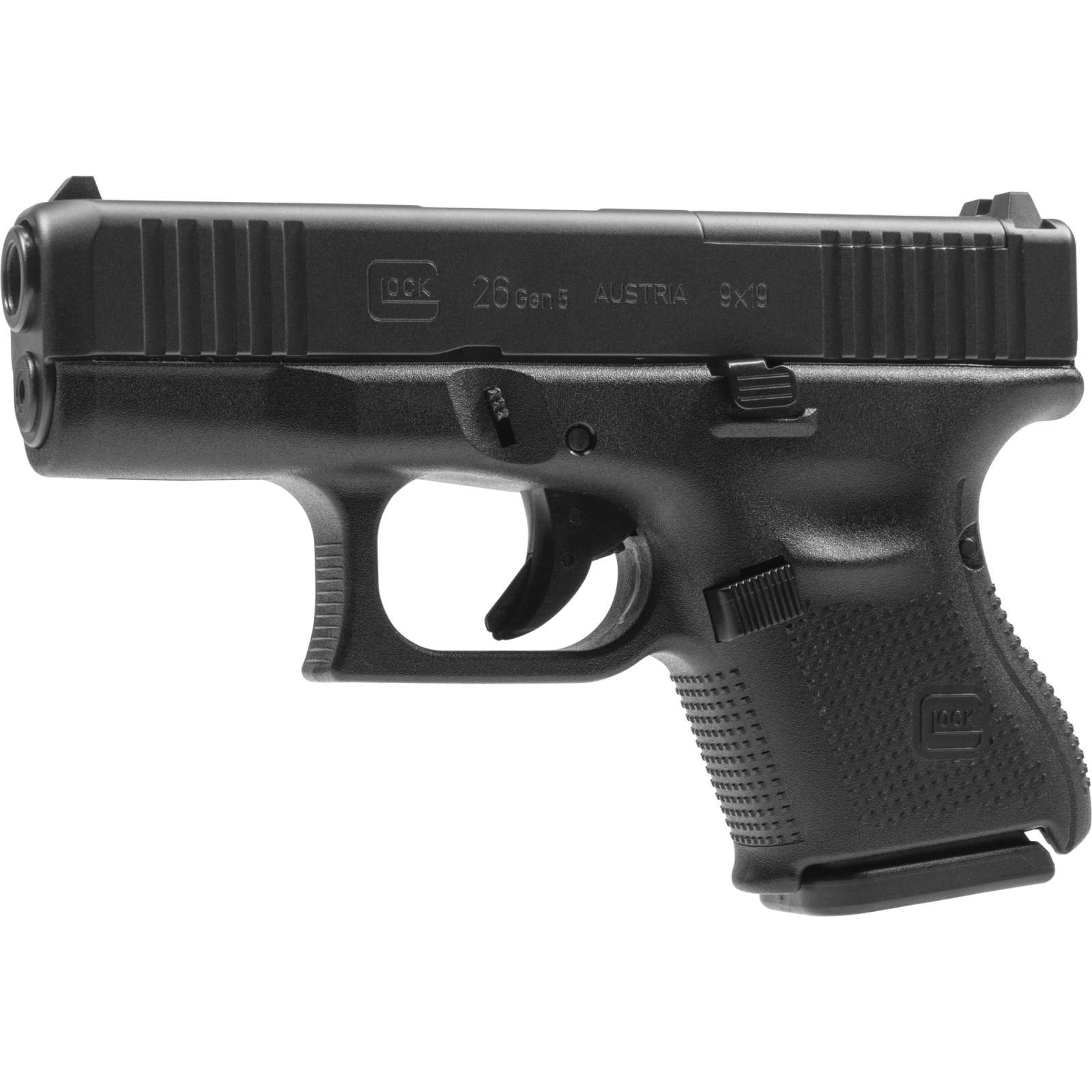 Glock G26 Gen 5 MOS FS 9mm Sub-Compact Pistol with 3 Magazines and Accessories