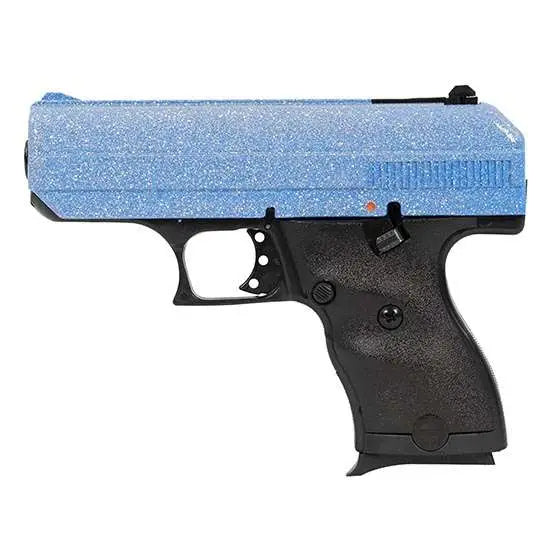 Hi Point C-9 9mm Semi-Auto Pistol with Pink Sparkle Hydro-Dipped Steel Slide and 8-Round Magazine