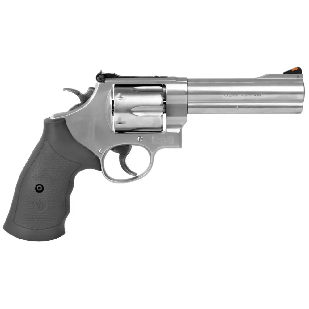 Smith & Wesson 629 Classic Stainless Steel Revolver with 5-Inch Barrel and Adjustable Sights