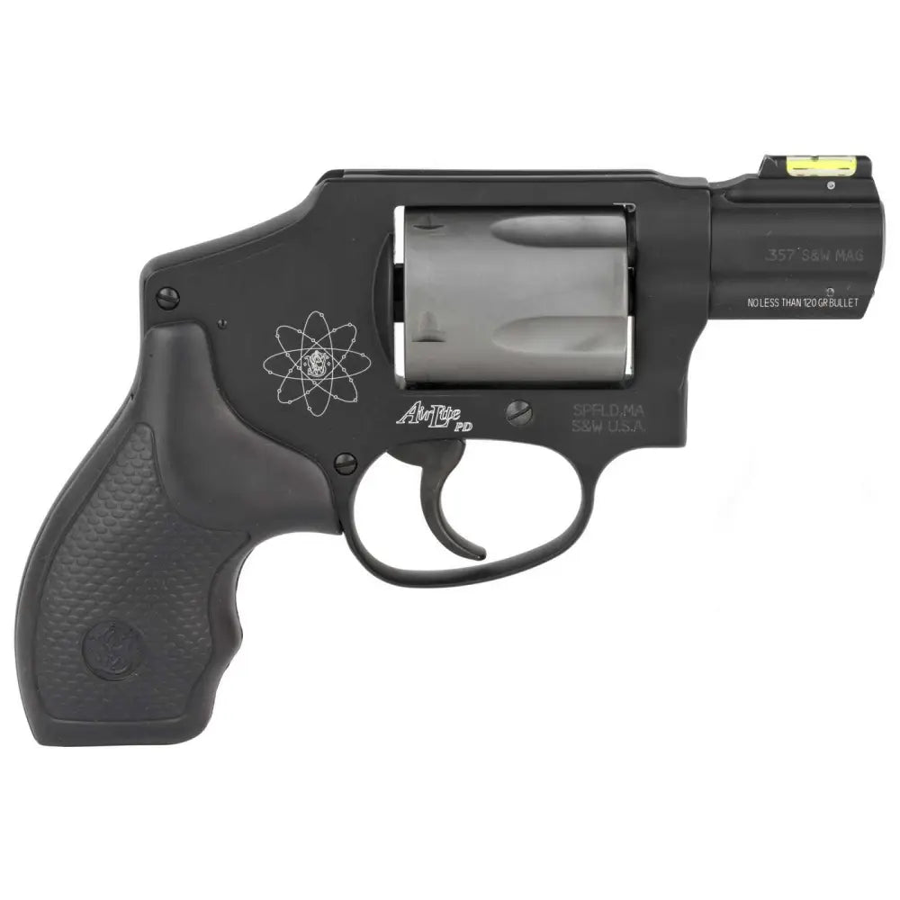 Smith & Wesson 340PD .357 Magnum Revolver with 1.875-inch Matte Black Barrel